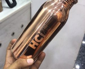 laser marking on bottle